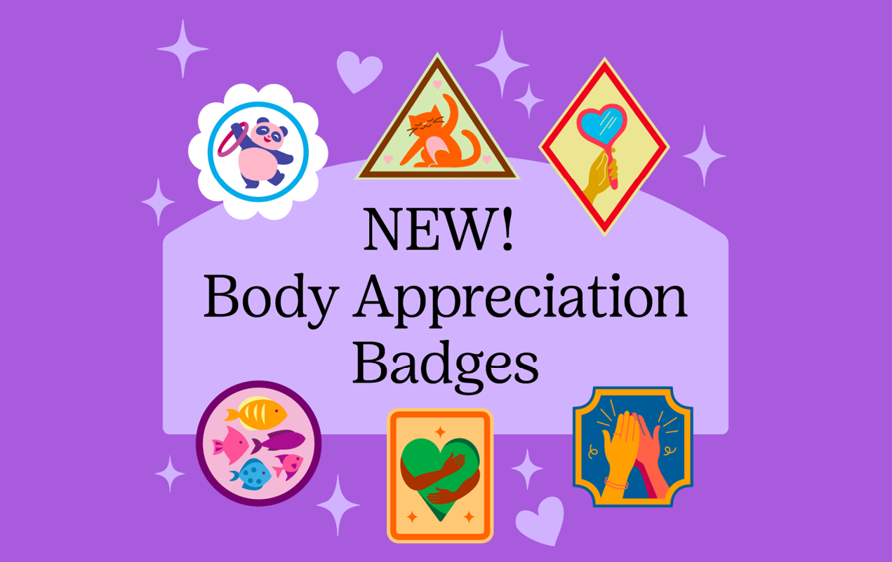 Body Appreciation Badges for Every Age Level