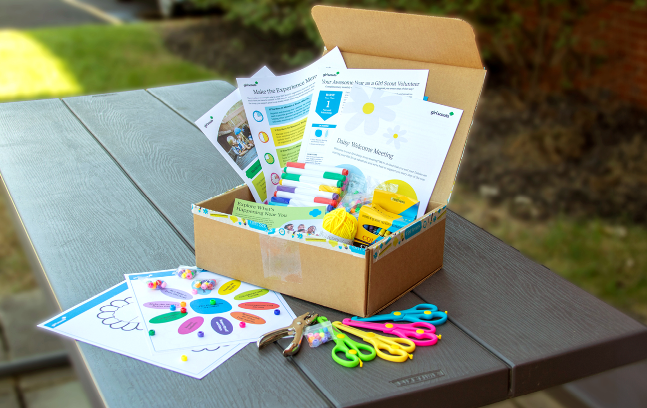 NEW! Girl Scout Experience Box